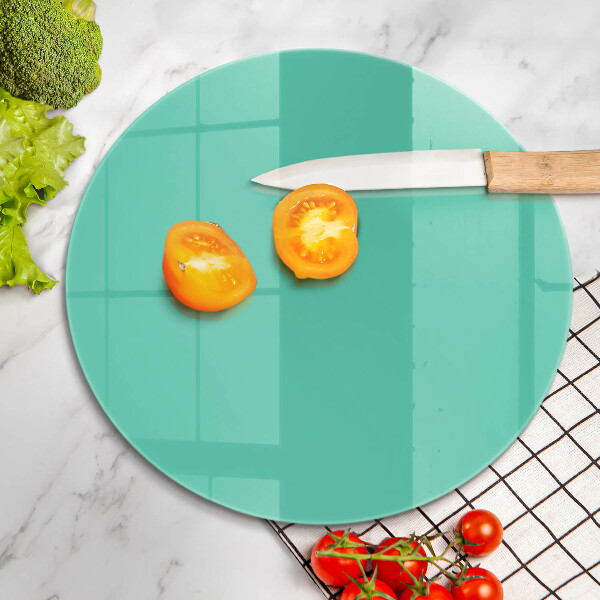 Skärbräda glas unik Färg grön