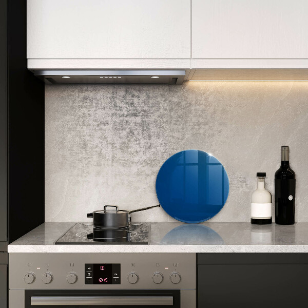 Skärbräda glas unik Färg blå