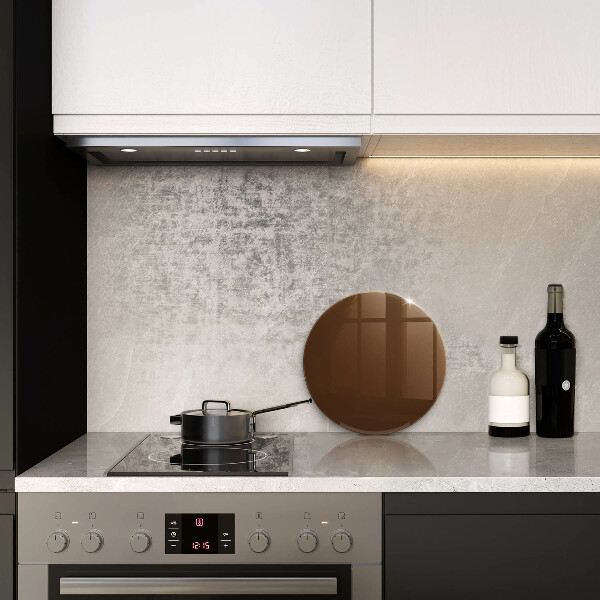 Skärbräda glas unik Brun färg