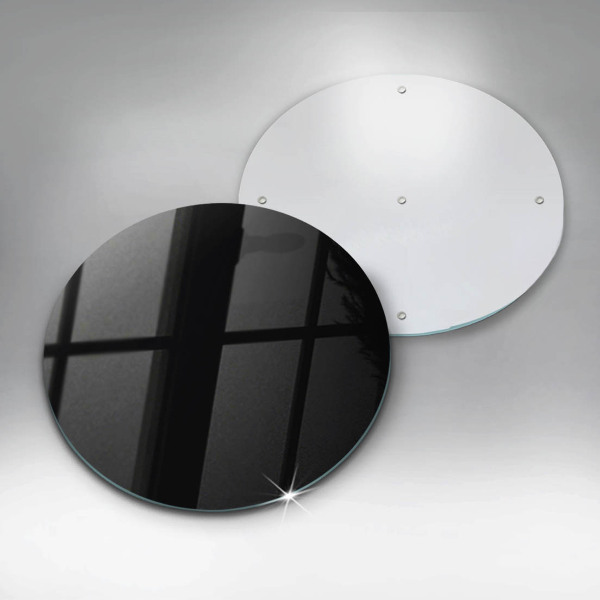 Skärbräda glas unik Färg: svart