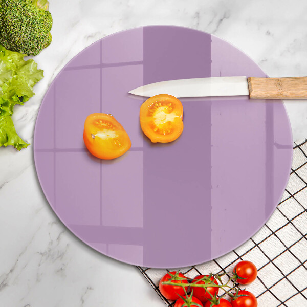 Skärbräda glas unik Violett