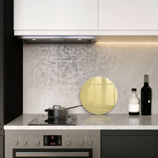 Skärbräda glas unik Gul