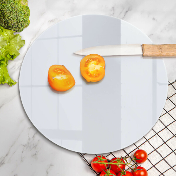 Skärbräda glas unik Färg vit