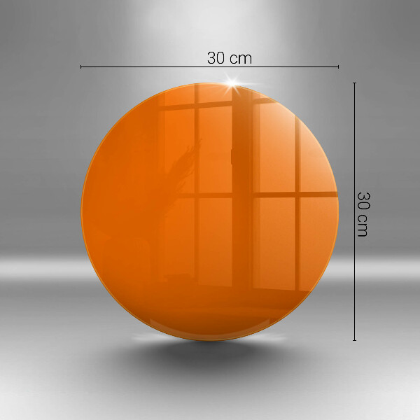 Skärbräda glas unik Orange färg