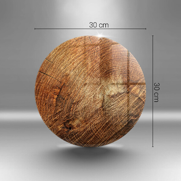 Skärbräda glas unik Träkorn av trädet