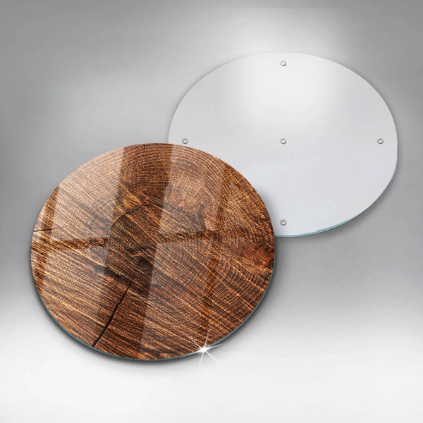 Skärbräda glas unik Trästruktur