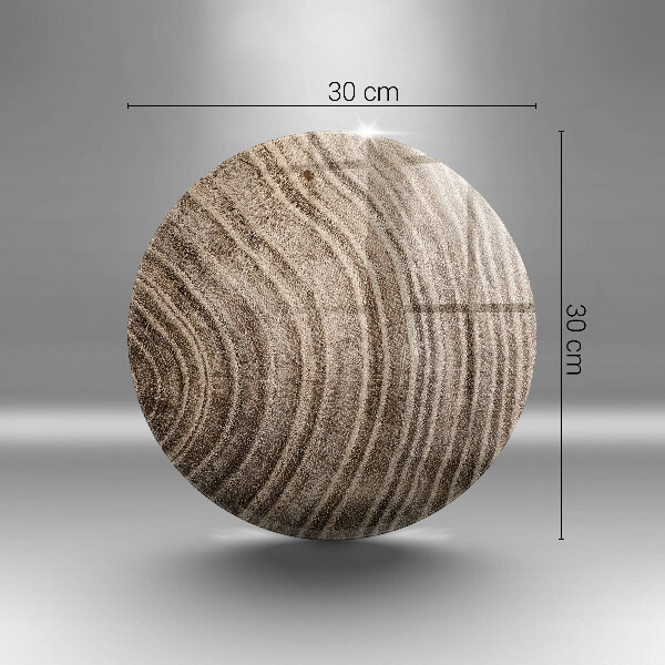 Skärbräda glas unik Träringar