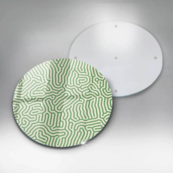 Skärbräda glas unik Abstrakta linjer