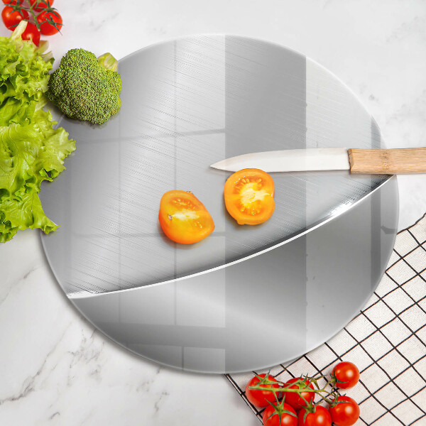 Skärbräda glas unik Metallformer