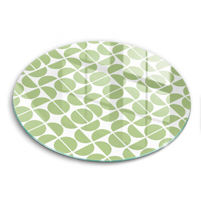 Skärbräda glas unik Mönster av boho-former