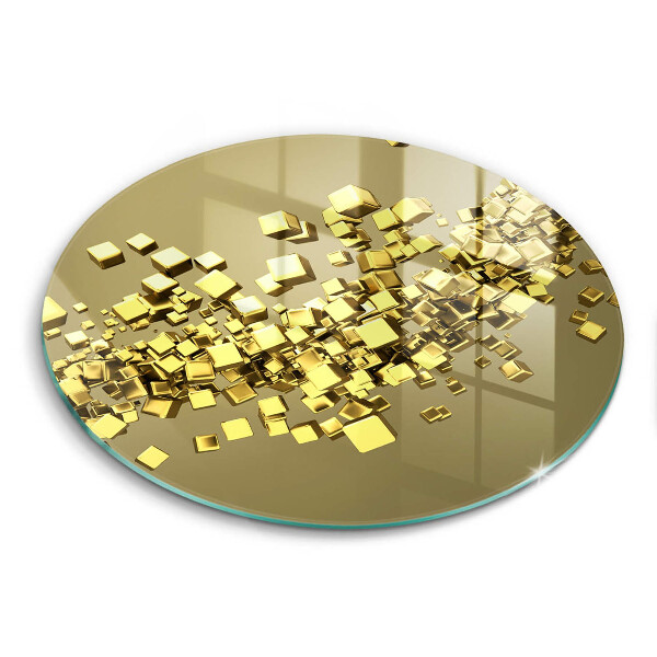 Skärbräda glas unik Abstrakt 3D-geometri