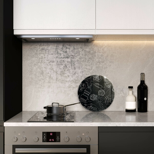 Skärbräda glas unik Kökstillbehör