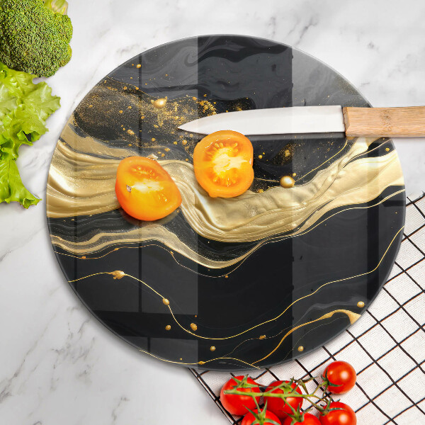 Skärbräda glas unik Elegant abstraktion