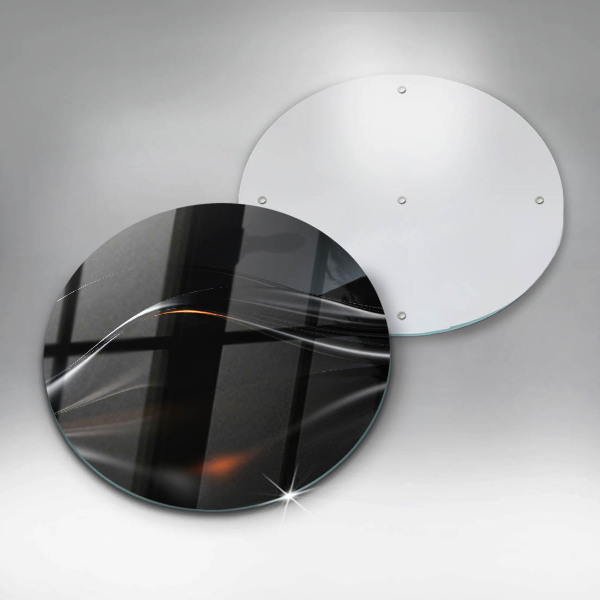 Skärbräda glas unik Abstrakt 3D-design