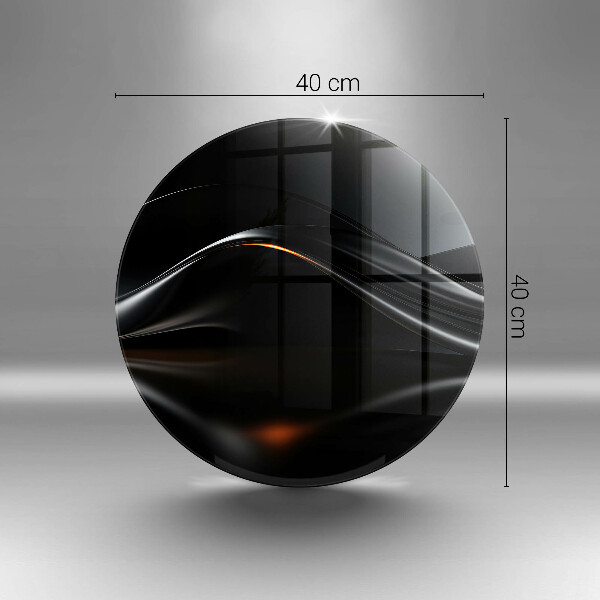 Skärbräda glas unik Abstrakt 3D-design