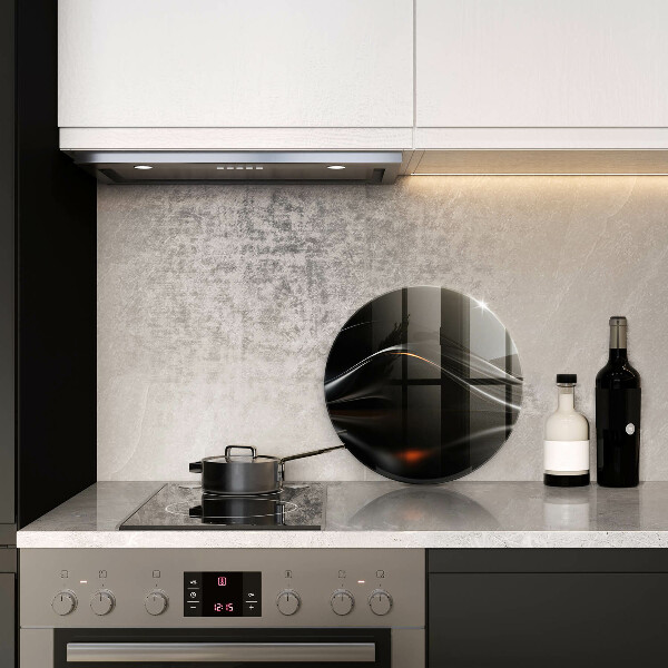 Skärbräda glas unik Abstrakt 3D-design