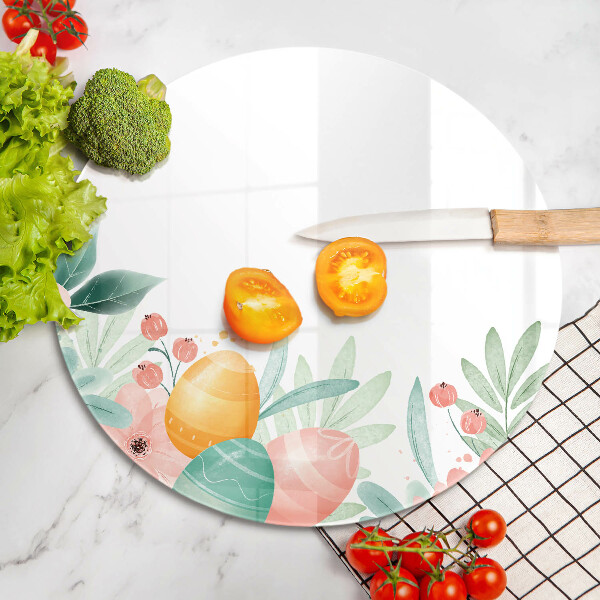 Skärbräda glas unik påskägg