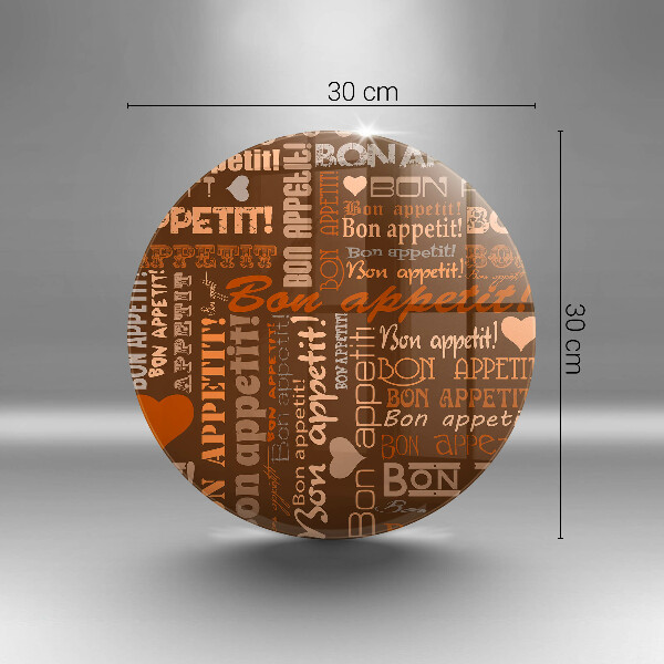 Skärbräda glas unik God aptit undertexter