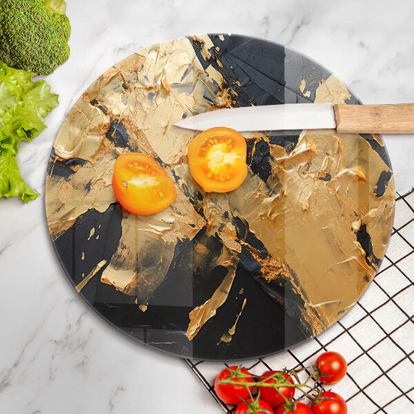 Skärbräda glas unik Elegant färgstruktur