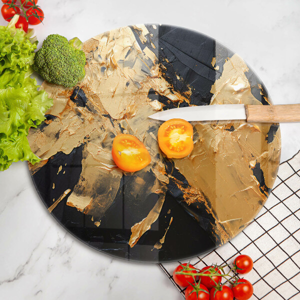 Skärbräda glas unik Elegant färgstruktur