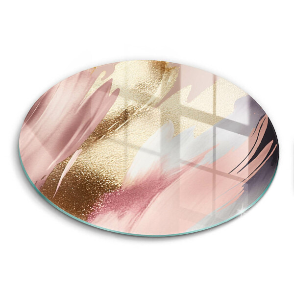 Skärbräda glas unik Pastellfläckar