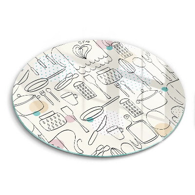 Skärbräda glas unik Kökstillbehör