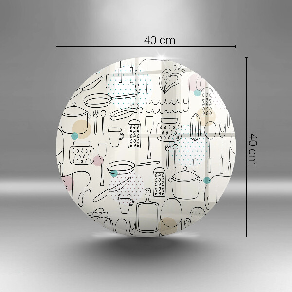 Skärbräda glas unik Kökstillbehör