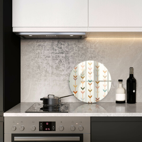 Skärbräda glas unik Geometriska element