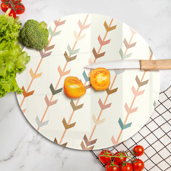 Skärbräda glas unik Geometriska element