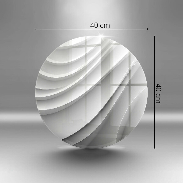 Skärbräda glas unik Geometriska linjer