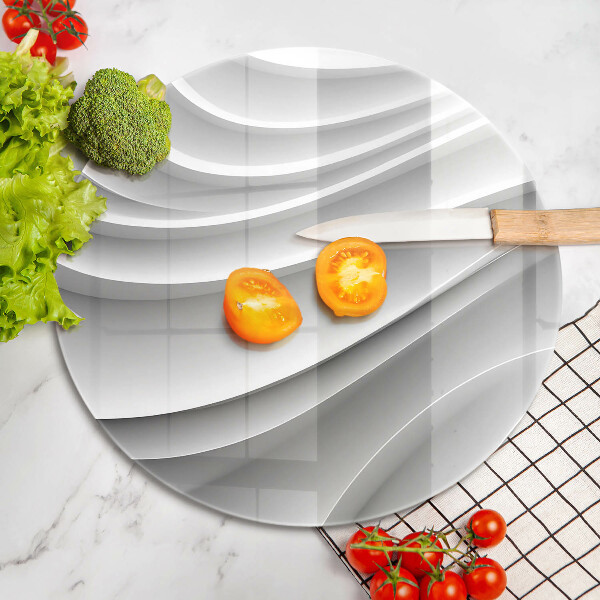 Skärbräda glas unik Geometriska linjer