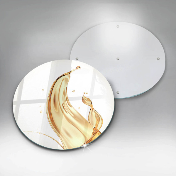 Skärbräda glas unik Olivolja