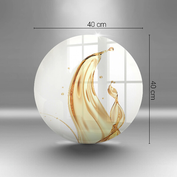 Skärbräda glas unik Olivolja