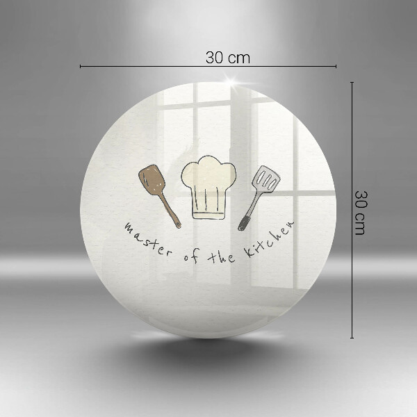 Skärbräda glas unik Kökets mästare