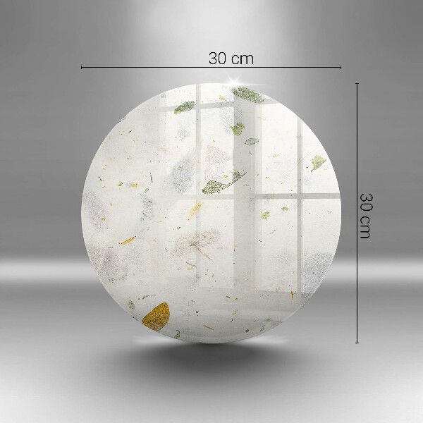 Skärbräda glas unik Fallande löv