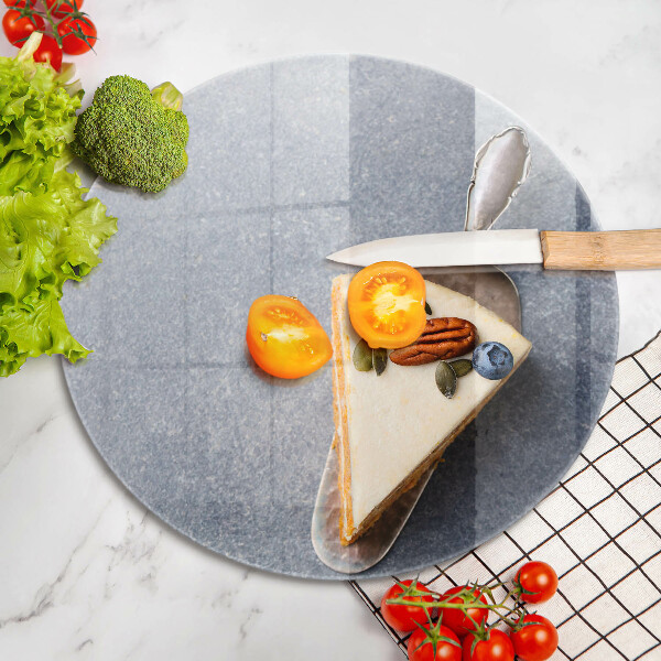 Skärbräda glas unik En bit tårta