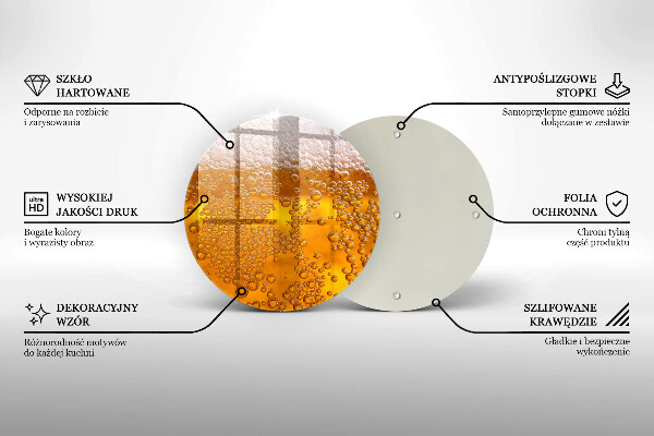 Skärbräda glas unik Drick ölskum