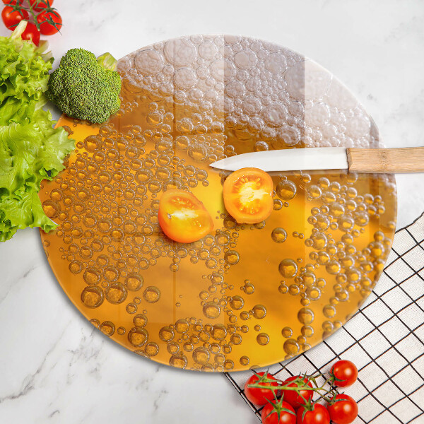 Skärbräda glas unik Drick ölskum