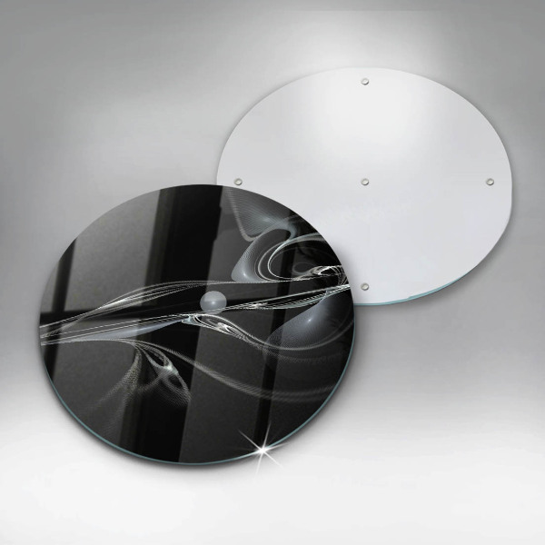 Skärbräda glas unik Modern abstraktion