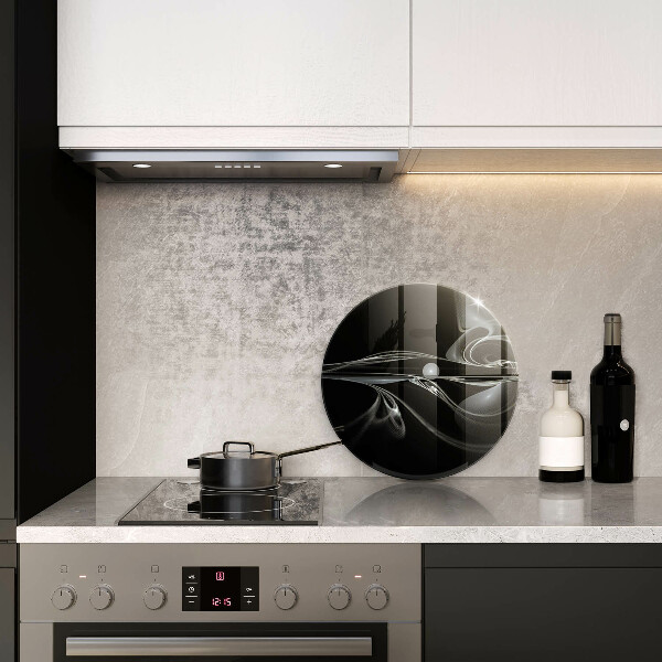 Skärbräda glas unik Modern abstraktion