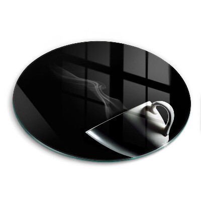 Skärbräda glas unik En kopp te