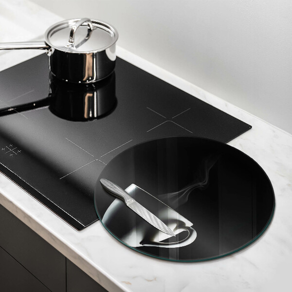 Skärbräda glas unik En kopp te