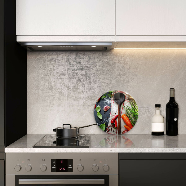 Skärbräda glas unik Köksmat