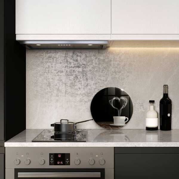 Skärbräda glas unik Kaffekopp hjärta