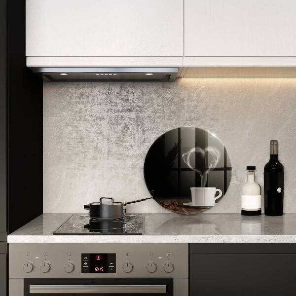 Skärbräda glas unik Kaffekopp hjärta