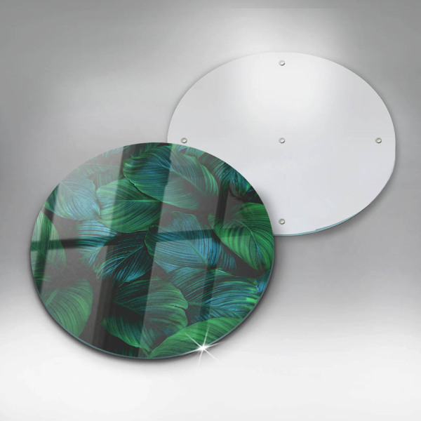 Skärbräda glas unik Djungellöv