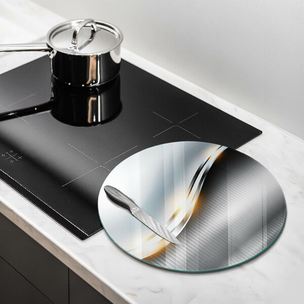 Skärbräda glas unik Metallkonst