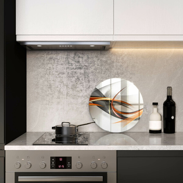 Skärbräda glas unik Moderna former