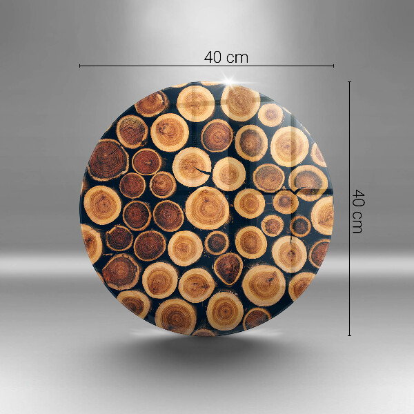 Skärbräda glas unik Trästubbar