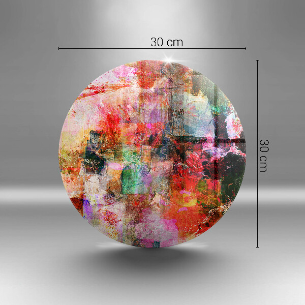 Skärbräda glas unik Måla abstraktion